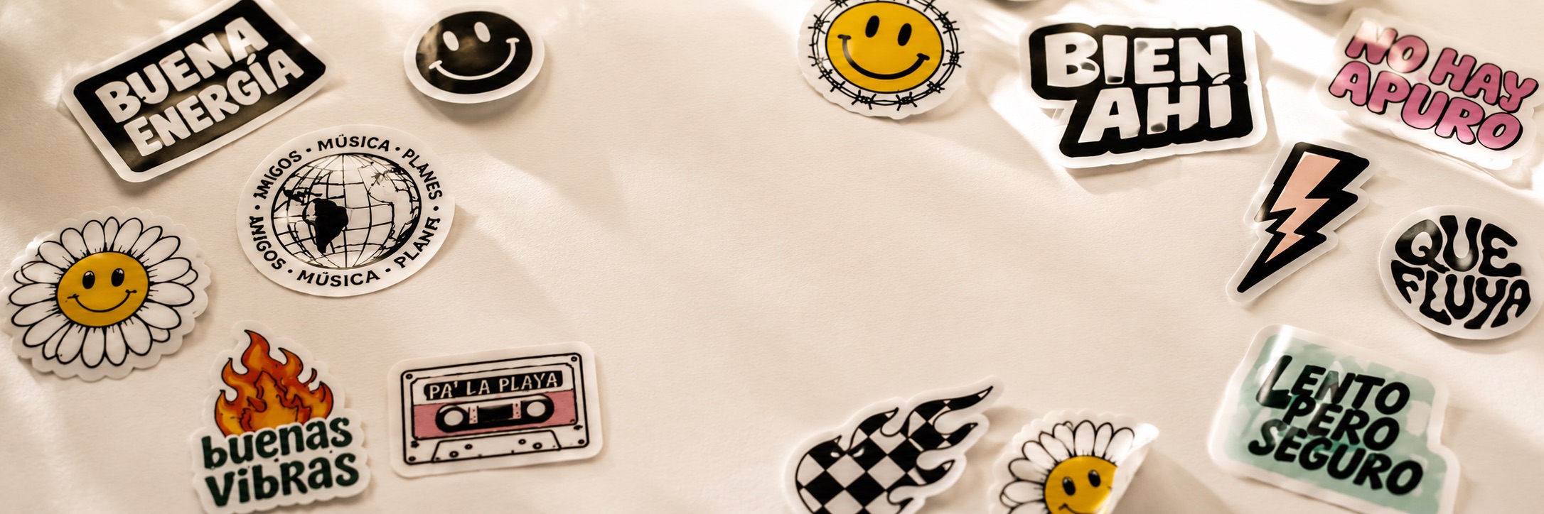 Stickers con onda